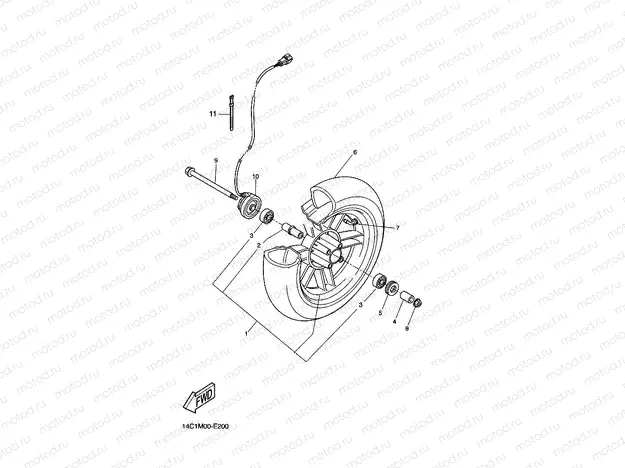 FRONT WHEEL