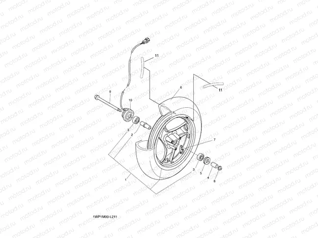 FRONT WHEEL