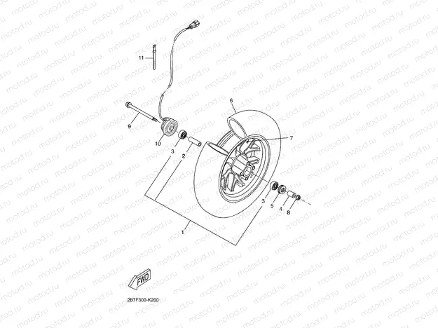FRONT WHEEL