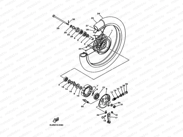 Front wheel
