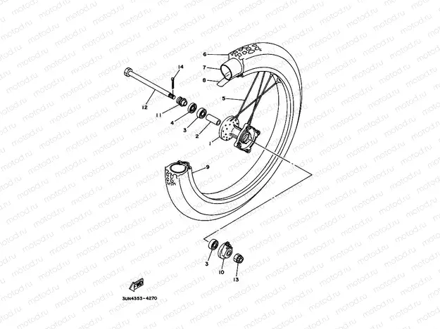 FRONT WHEEL