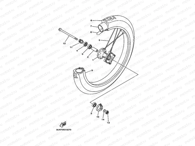 FRONT WHEEL