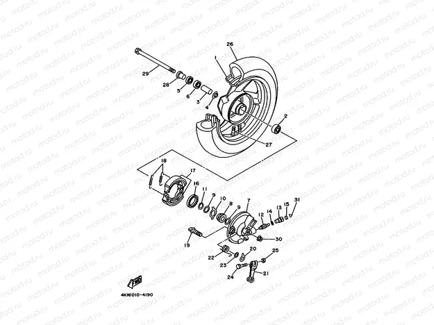Front wheel