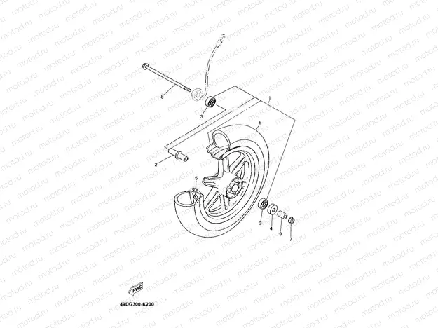 FRONT WHEEL