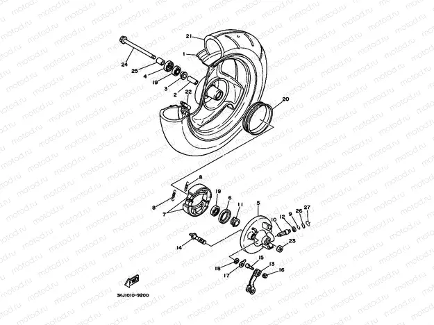 Front wheel