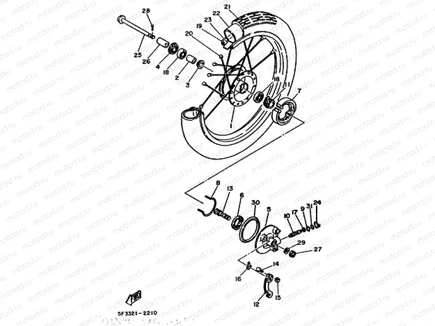 FRONT WHEEL