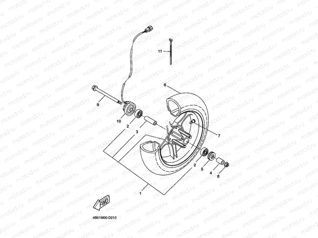 FRONT WHEEL