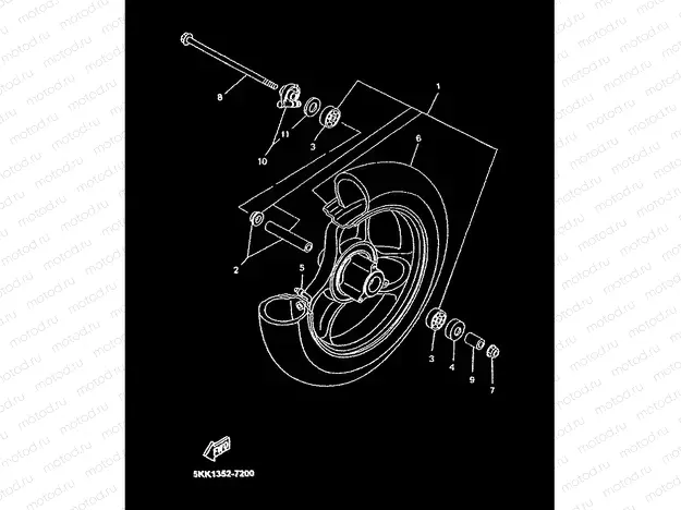 FRONT WHEEL