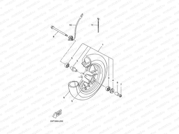 FRONT WHEEL