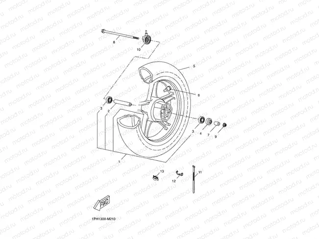 FRONT WHEEL