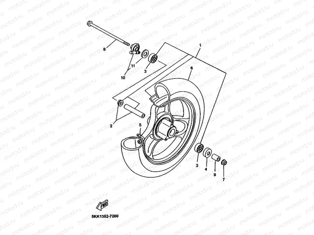 FRONT WHEEL