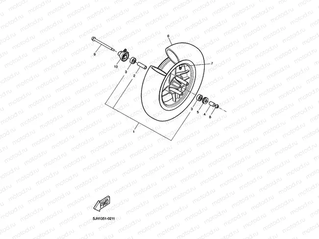 FRONT WHEEL