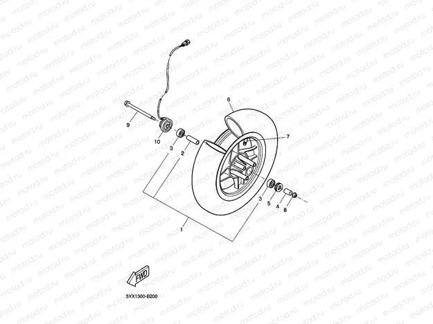 FRONT WHEEL