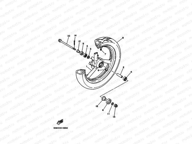 Front wheel