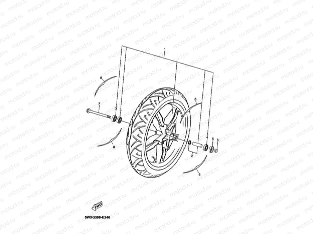 FRONT WHEEL