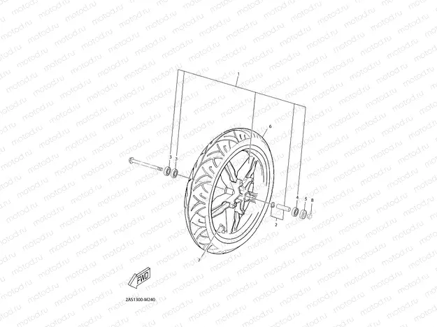 FRONT WHEEL