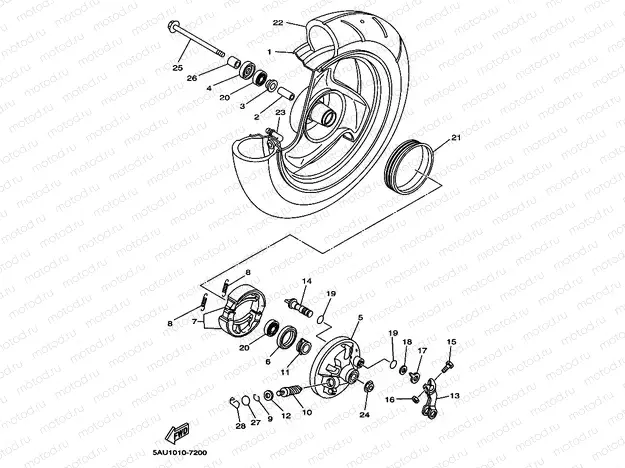 Front wheel