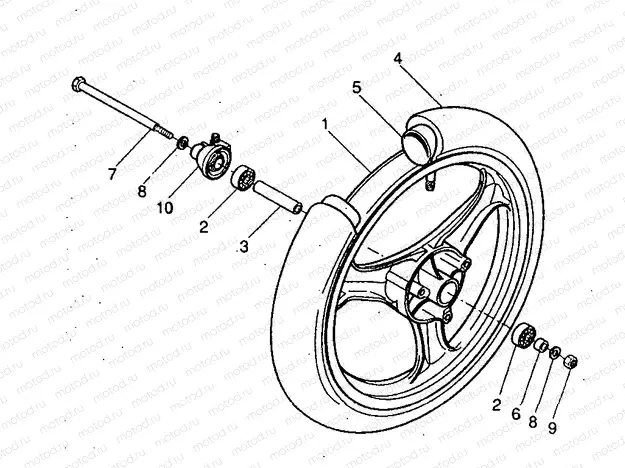 FRONT WHEEL