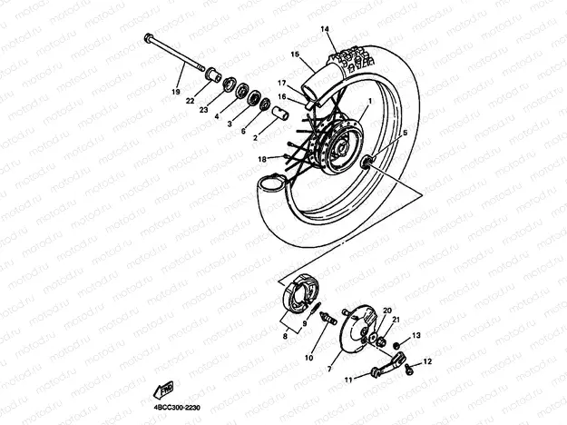 FRONT WHEEL