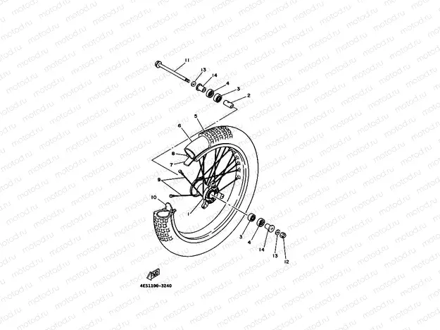 FRONT WHEEL