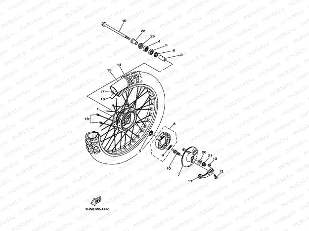 FRONT WHEEL