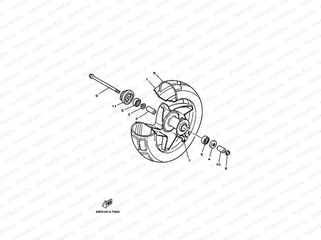 Front wheel