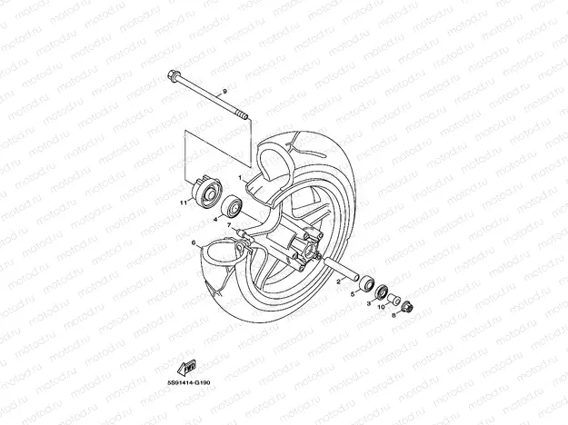 FRONT WHEEL