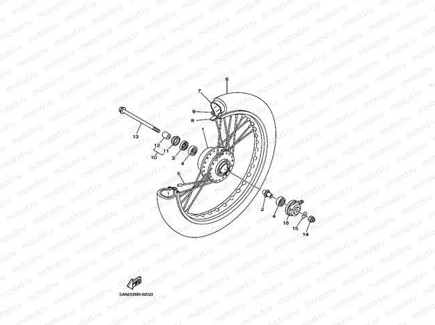 FRONT WHEEL