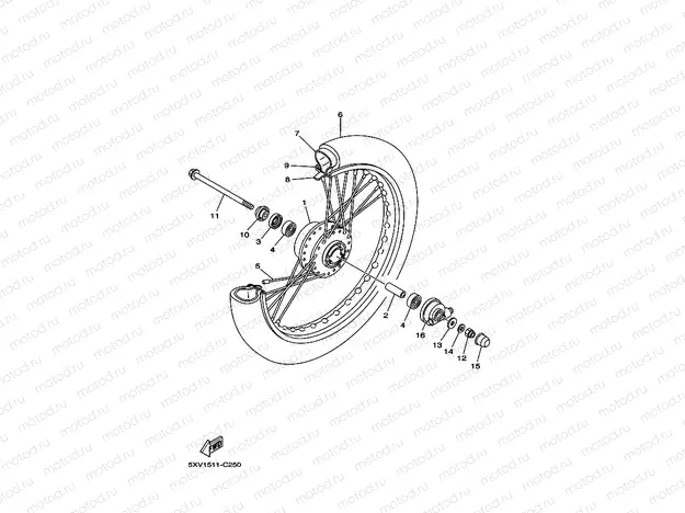 FRONT WHEEL