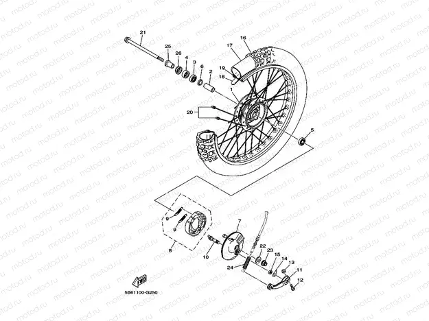 FRONT WHEEL