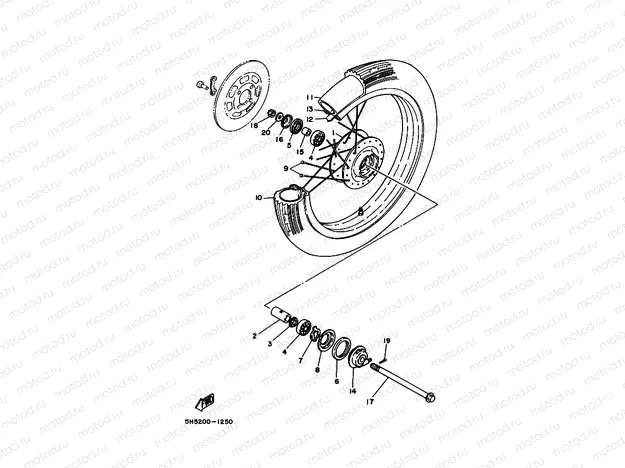 FRONT WHEEL