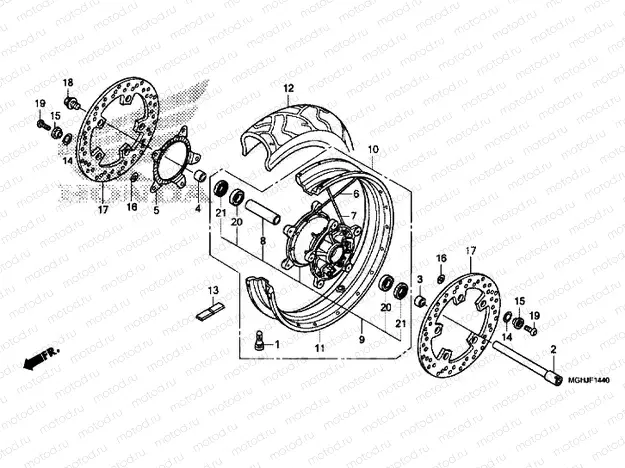 FRONT WHEEL