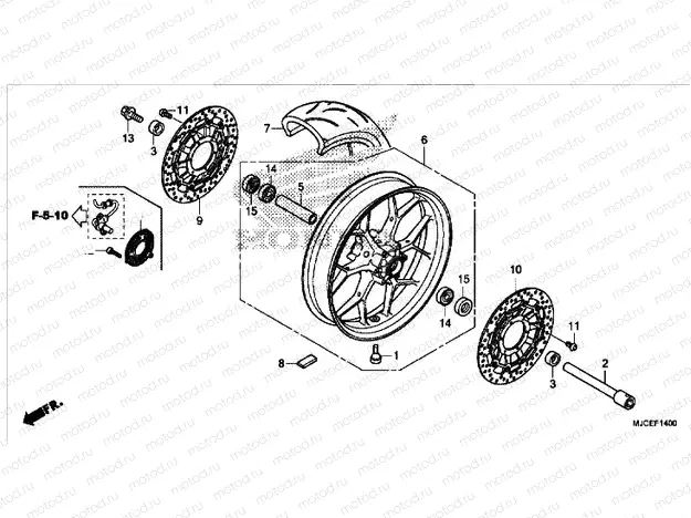 FRONT WHEEL