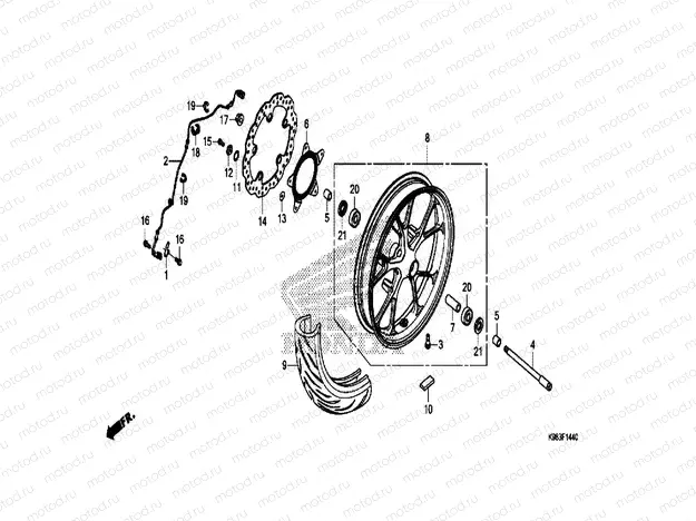 FRONT WHEEL