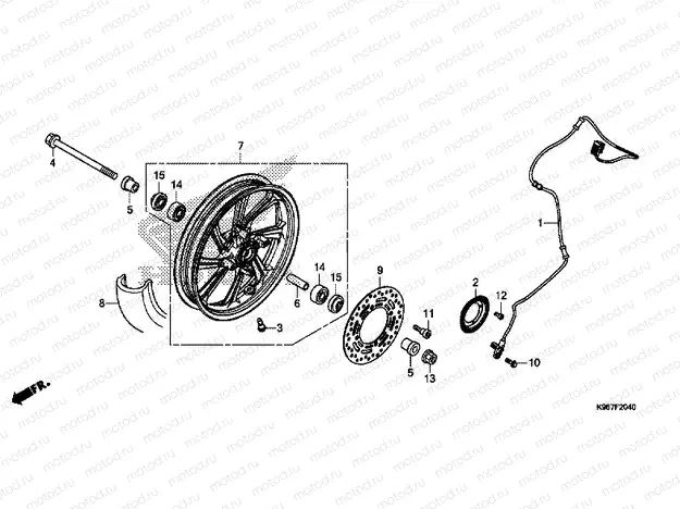 FRONT WHEEL