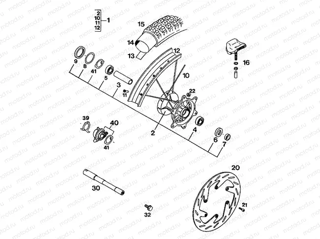 FRONT WHEEL