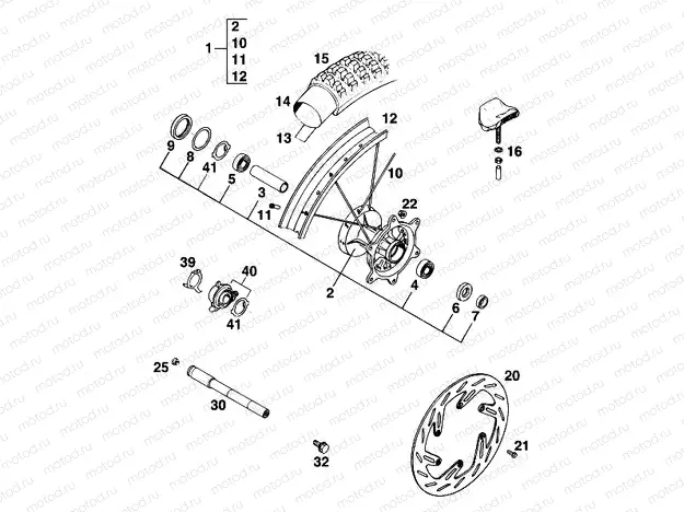FRONT WHEEL