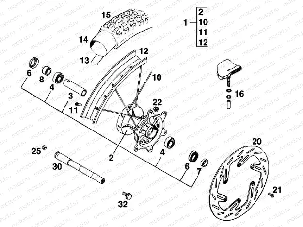 FRONT WHEEL