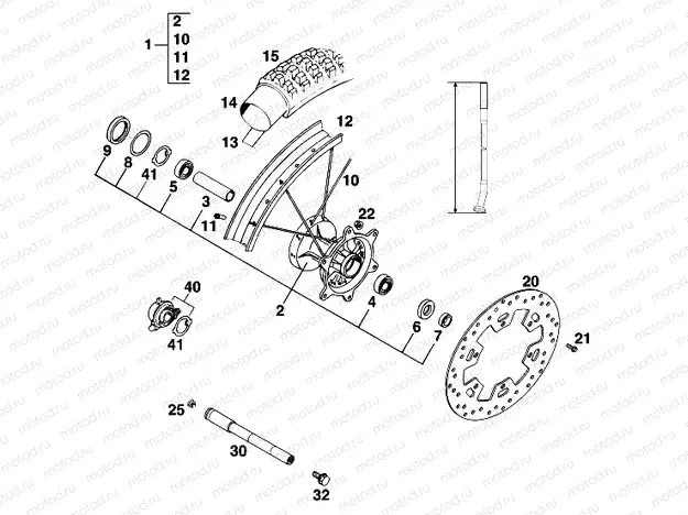 FRONT WHEEL