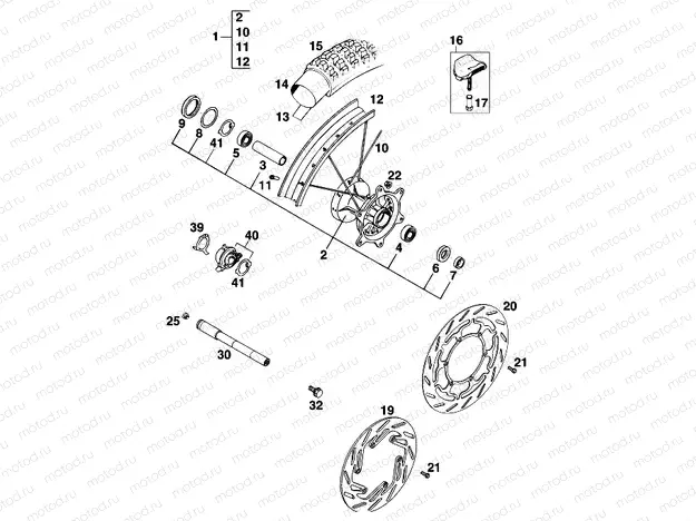 FRONT WHEEL