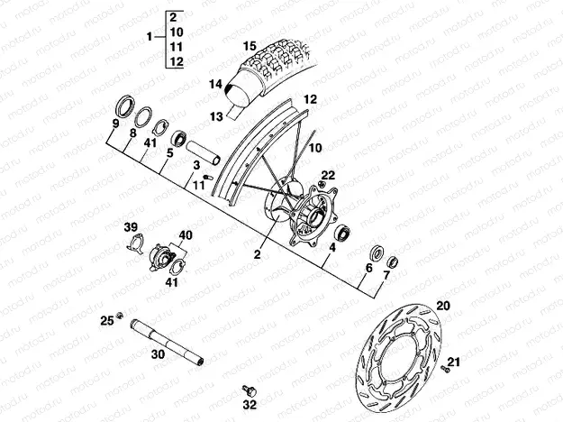 FRONT WHEEL