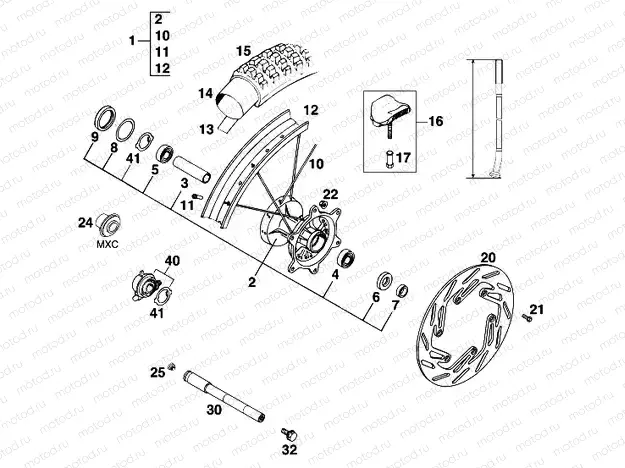 FRONT WHEEL