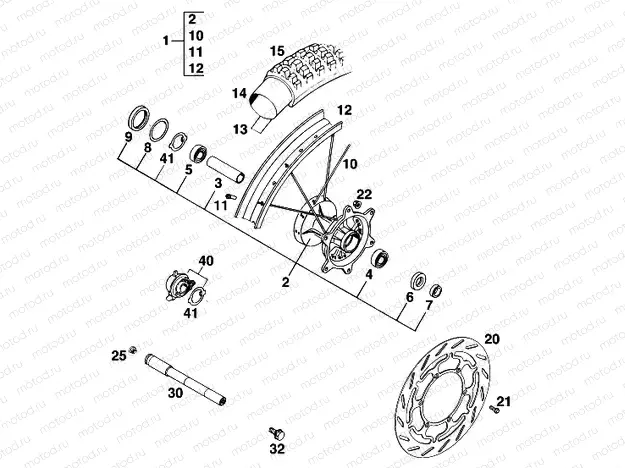 FRONT WHEEL