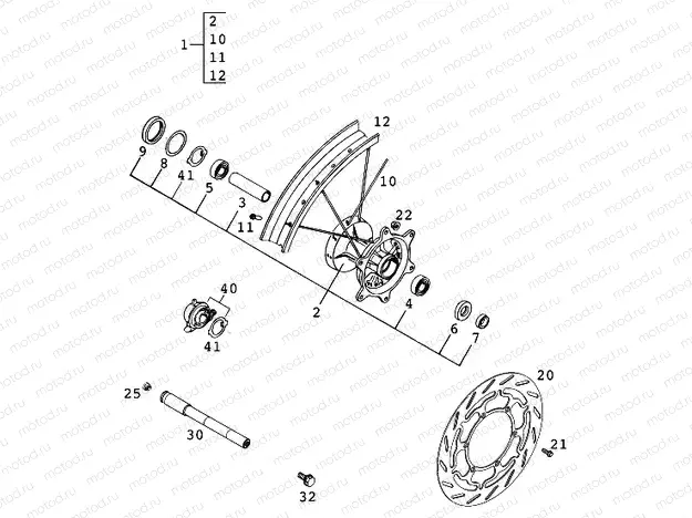 FRONT WHEEL