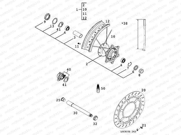 FRONT WHEEL