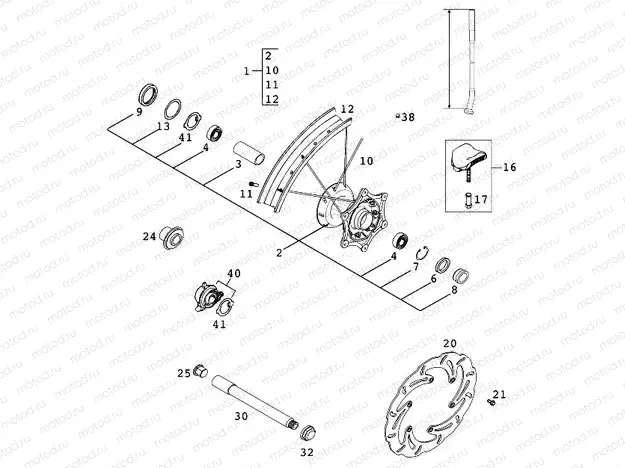 FRONT WHEEL