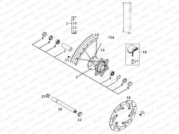 FRONT WHEEL
