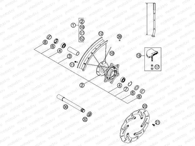 FRONT WHEEL