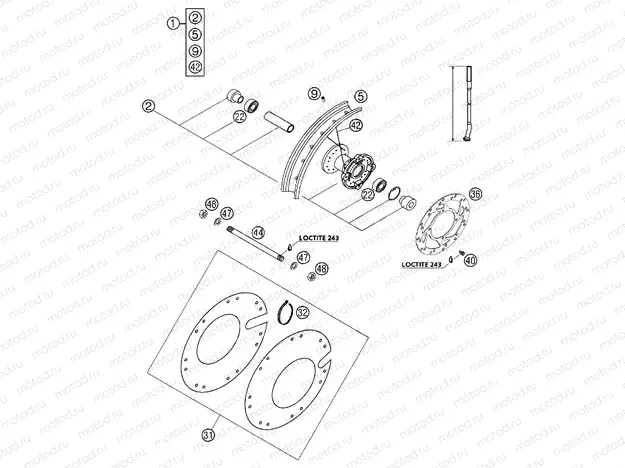 FRONT WHEEL