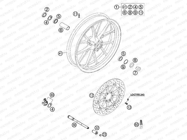 FRONT WHEEL